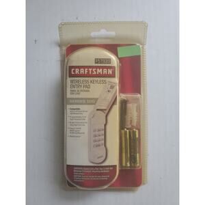 NEW! Craftsman 57939 Wireless Keyless Entry Pad Garage Door "Series 100" NIB